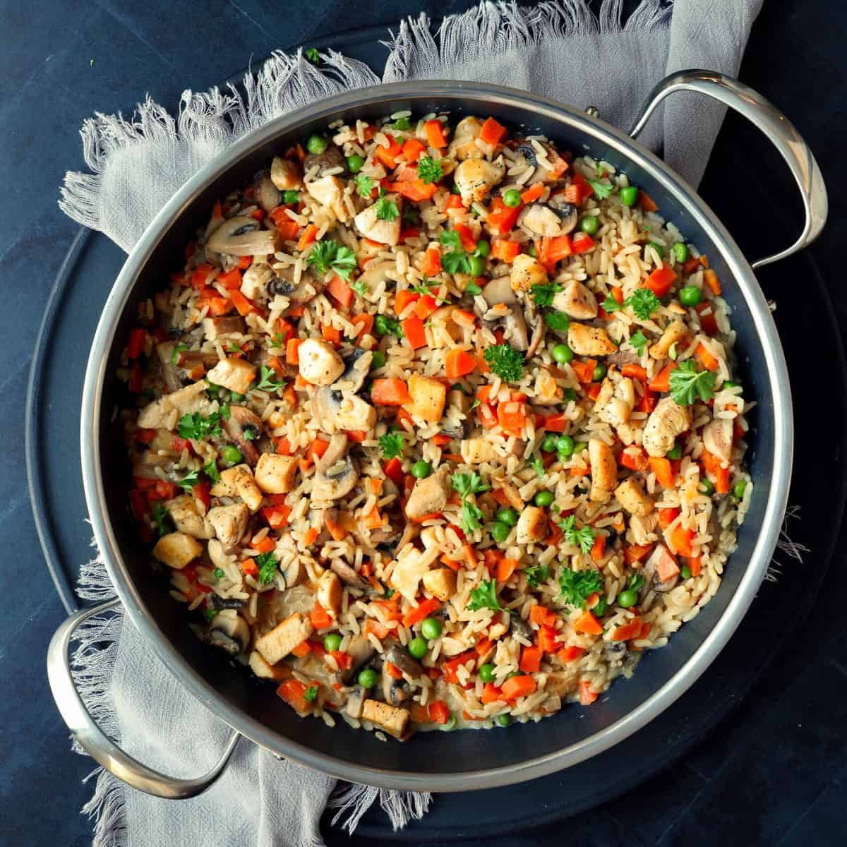 One-Pot-Hühnerfrikassee
