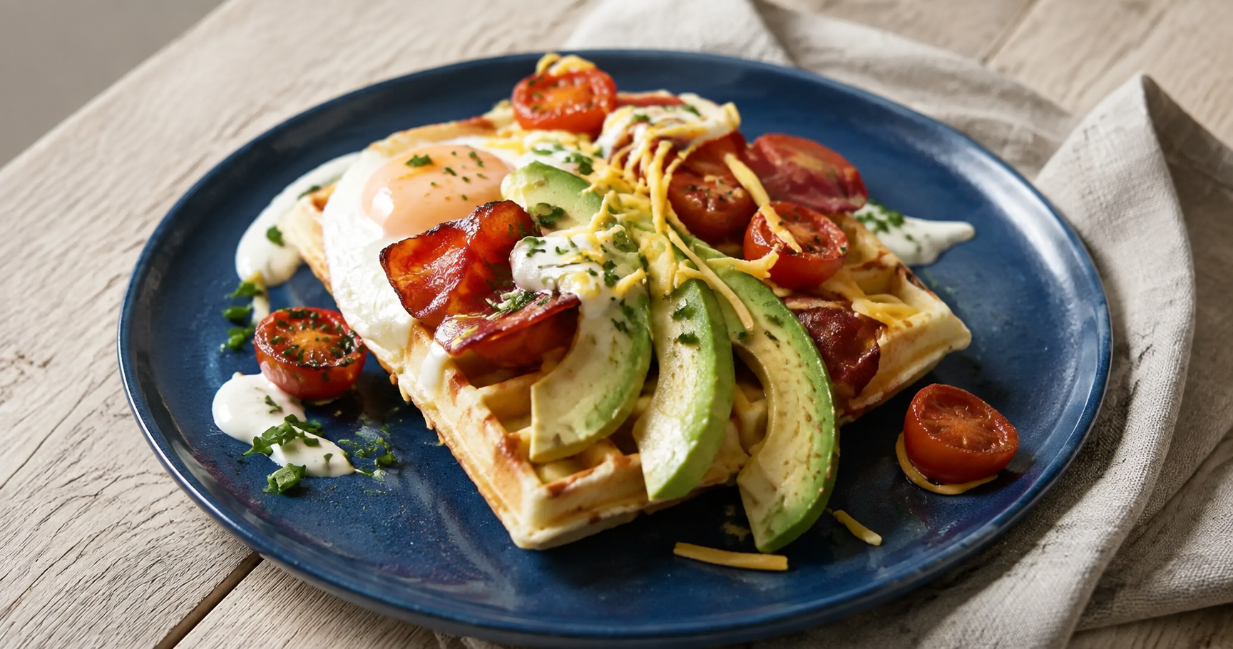 Frühstückswaffeln