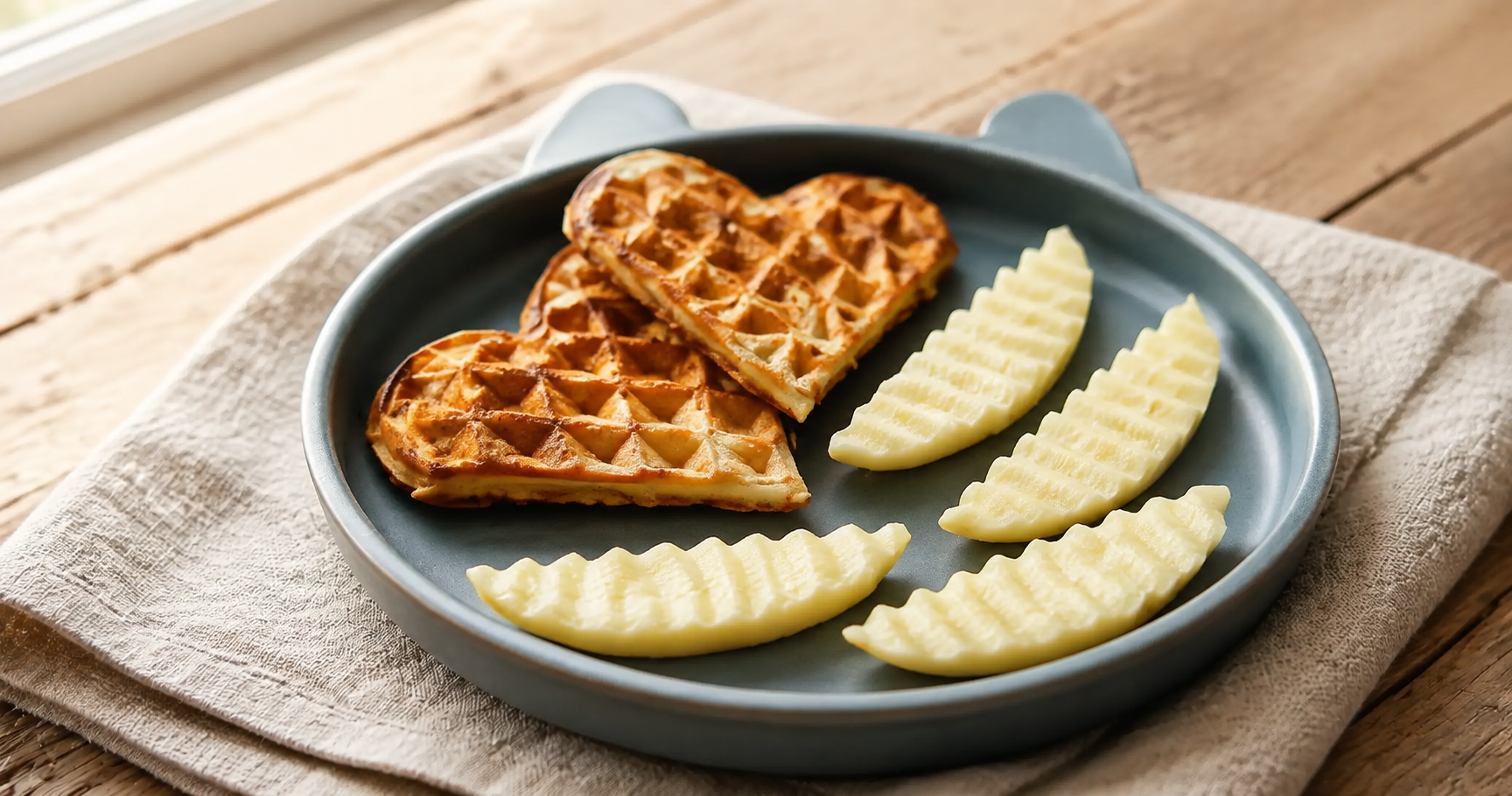 Grundteig für Waffeln