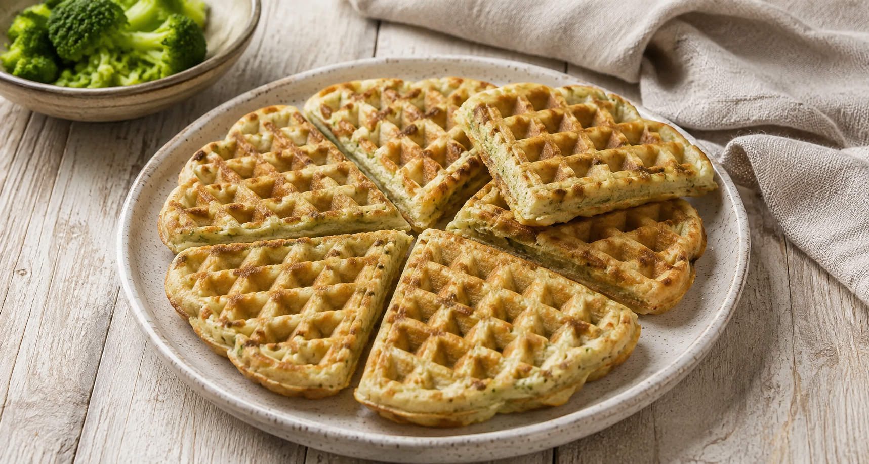 Brokkoliwaffeln