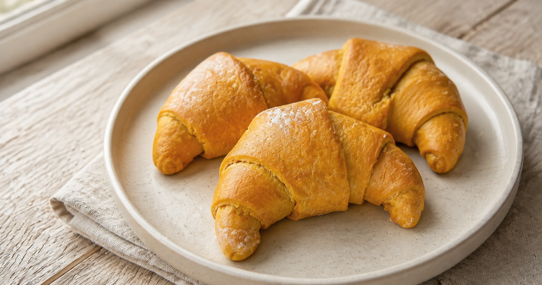 Süßkartoffelhörnchen