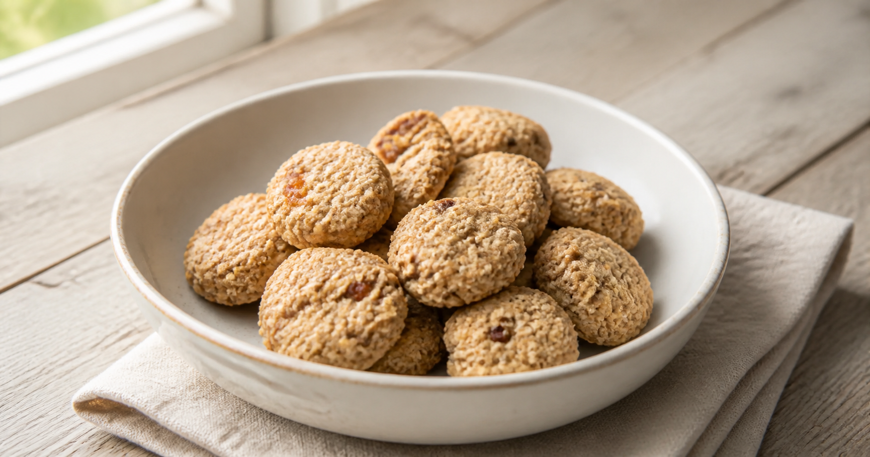 Bananen-Erdnuss-Cookies