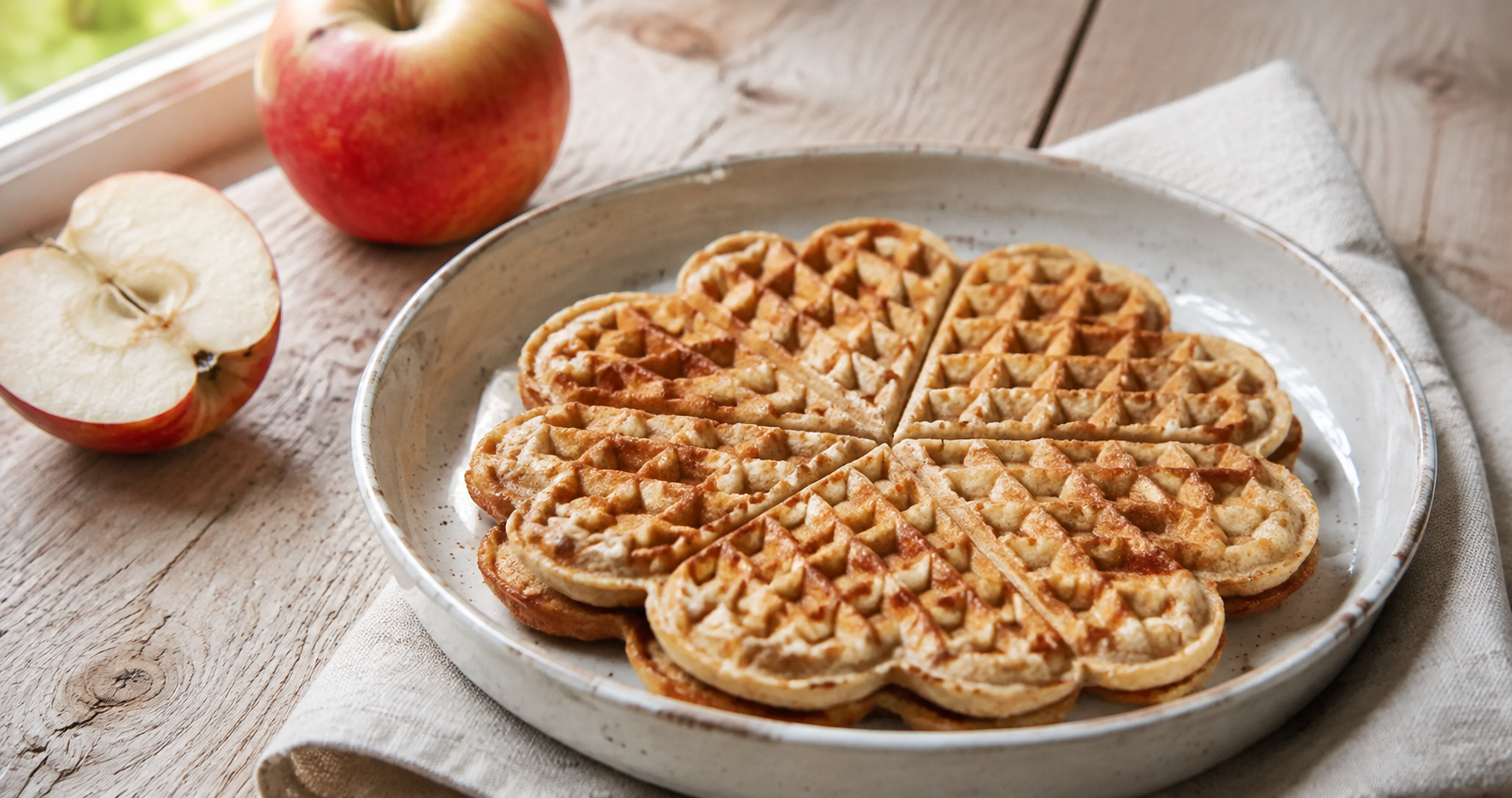 Apfelwaffeln