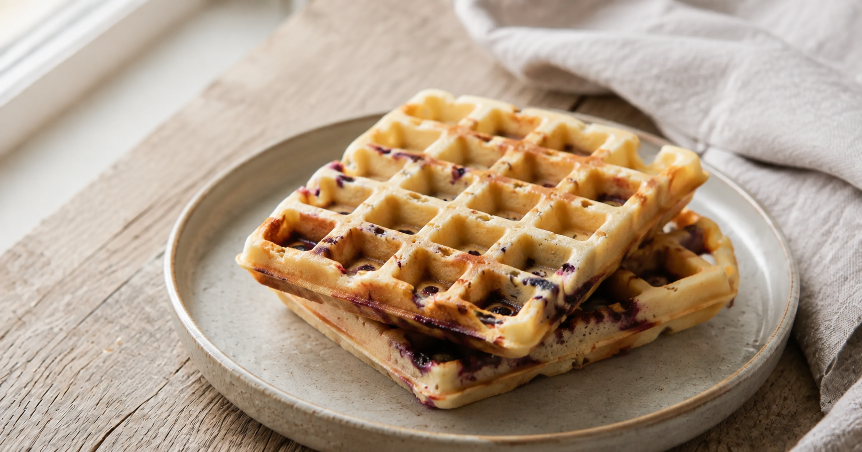 Beeren-Waffeln