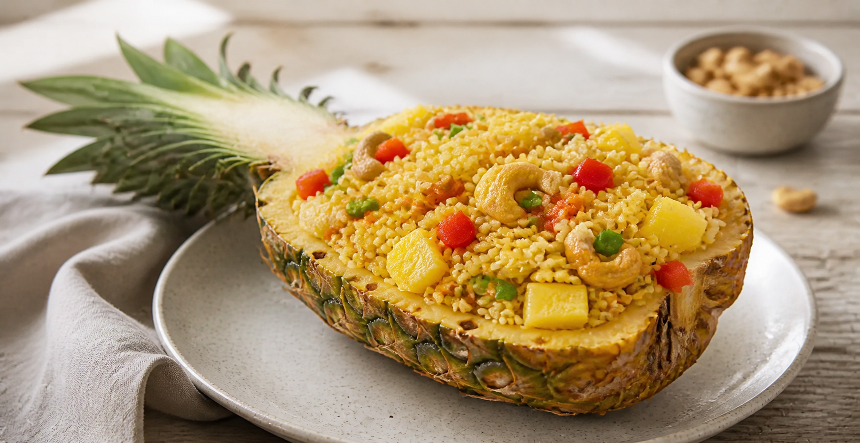Pineapple Curry Fried Rice