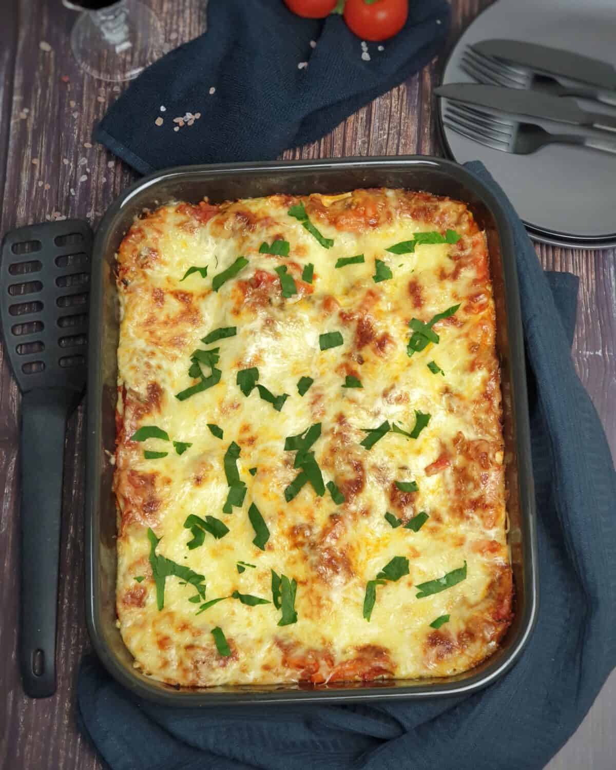 Gemüse-Lasagne vegetarisch lecker