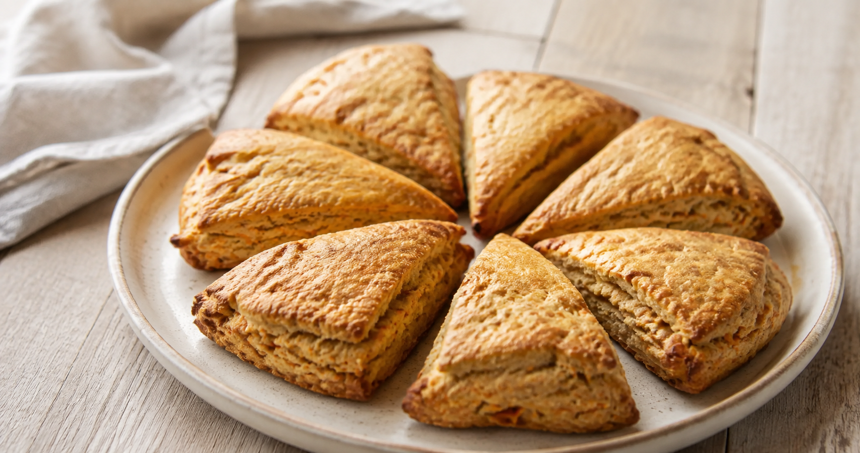 Möhrenkuchen-Scones