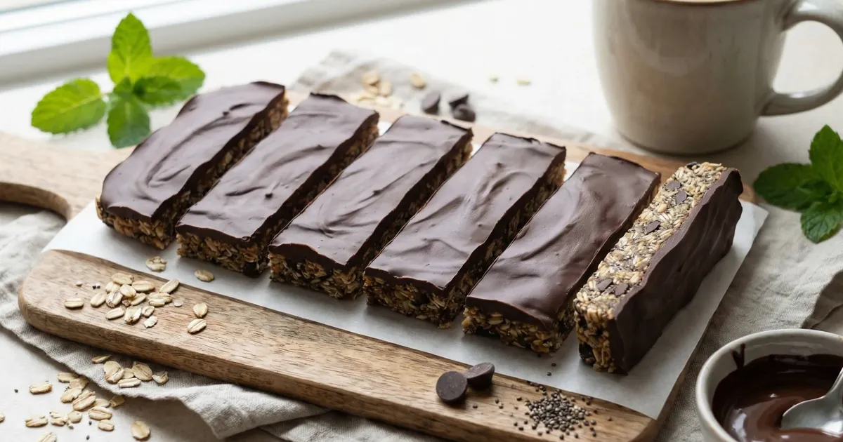 No-Bake Joghurt-Erdnuss Proteinriegel